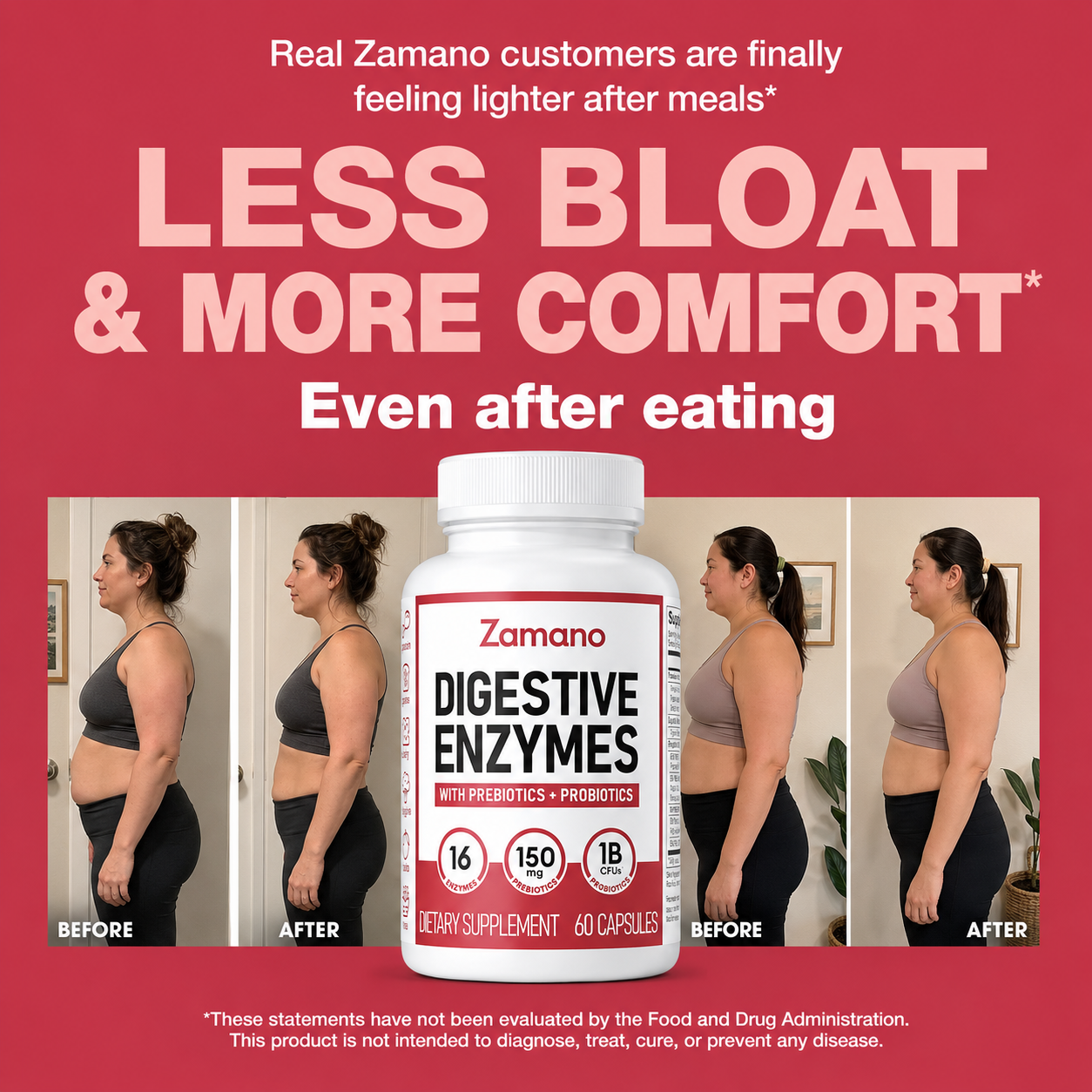Zamano™ Dual Action Digestion Enzymes